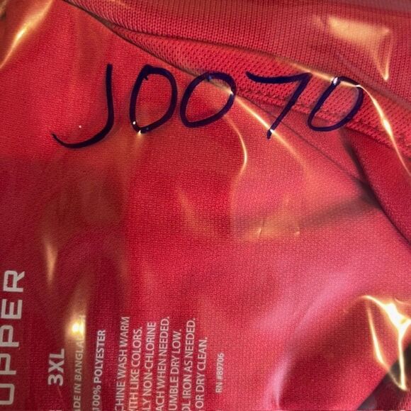 Propper Men's Performance Polo Red Size 3XL - Picture 8 of 8